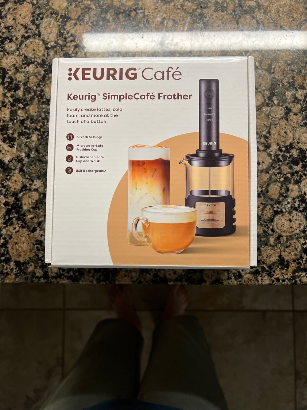 Keurig simple cafe frother
